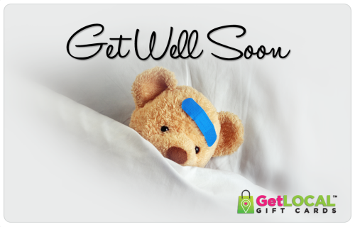 Get Well Soon Bear Card