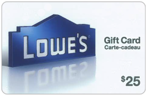 LOWES $25