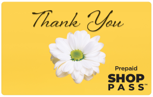 The Shop Pass - Thank You (Yellow)