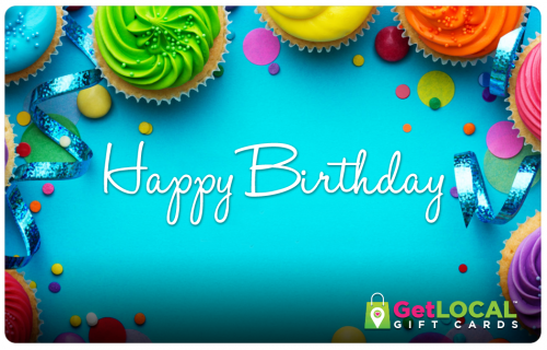 Happy Birthday Cupcake Card